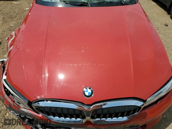 2021 BMW 3 Series 330i xDrive with VIN 3MW5R7J04M8C06658, listed as a Copart auction lot 73283284 with Not provided miles and Non repairable. Bid and sale history available at DreamBid. Image 11.