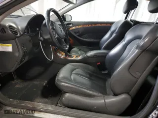 2005 Mercedes-Benz CLK-Class 3.2L with VIN WDBTK65GX5T053146, listed as a Copart auction lot 53357484 with 113,440 mi miles and Salvage Title. Bid and sale history available at carsss.com. Image 7.