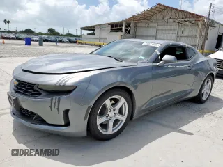 2021 Chevrolet Camaro 1LS with VIN 1G1FB1RX5M0126864, listed as a Copart auction lot 59931895 with Not provided miles and Salvage title. Bid and sale history available at DreamBid. Image 1.