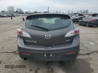 2013 Mazda 3 i Touring with VIN JM1BL1LPXD1833531, listed as a Copart auction lot 46881095 with 166,529 mi miles and Salvage Title. Bid and sale history available at carsss.com. Image 6.
