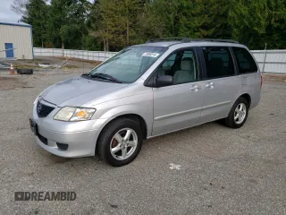 2003 Mazda MPV LX with VIN JM3LW28A130376514, listed as a Copart auction lot 73960814 with 212,903 mi miles and Salvage Title. Bid and sale history available at carsss.com. Image 1.