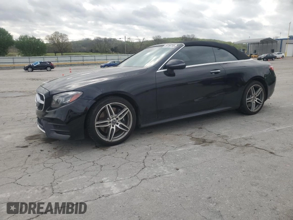 2018 Mercedes-Benz E 400 z VIN WDD1K6FB7JF053907, wystawiony jako Copart lot #49789705 z przebiegiem 67 807 mil mil oraz Czysty tytuł • Clean title. Historia ofert i sprzedaży dostępna na DreamBid. Obrazek 1.