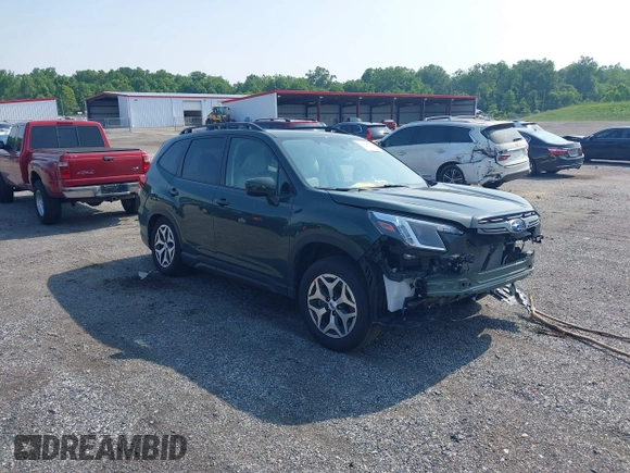 2023 Subaru Forester Premium with VIN JF2SKAEC1PH544967, listed as a IAAI auction lot 42474713 with 9,243 mi miles and . Bid and sale history available at DreamBid. Image 1.