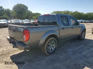 2020 Nissan Frontier SV with VIN 1N6ED0EAXLN705646, listed as a Copart auction lot 57971295 with 23,829 mi miles and Salvage title. Bid and sale history available at DreamBid. Image 3.
