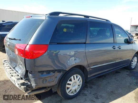 2009 Toyota Sienna CE with VIN 5TDZK23CX9S225555, listed as a IAAI auction lot 41796532 with 153,325 mi miles and . Bid and sale history available at DreamBid. Image 4.