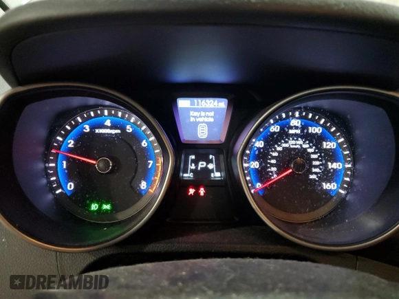 2013 Hyundai Elantra GT with VIN KMHD35LE3DU088713, listed as a Copart auction lot 72042124 with 116,324 mi miles and Salvage Title. Bid and sale history available at carsss.com. Image 9.