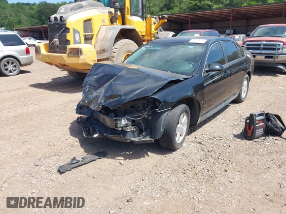 2009 Chevrolet Impala LT with VIN 2G1WT57K691100474, listed as a IAAI auction lot 39548520 with 112,527 mi miles and . Bid and sale history available at DreamBid. Image 2.