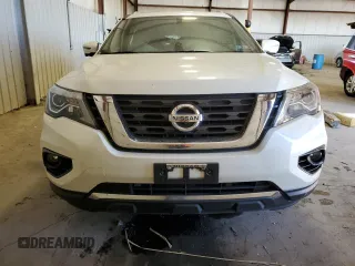 2020 Nissan Pathfinder Platinum with VIN 5N1DR2DM3LC593660, listed as a Copart auction lot 77549734 with 0 mi miles and Salvage Title. Bid and sale history available at carsss.com. Image 5.