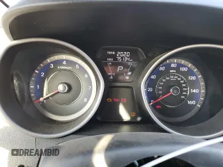 2013 Hyundai Elantra Coupe GS with VIN KMHDH6AE7DU006055, listed as a Copart auction lot 83634104 with 75,134 mi miles and Clean Title. Bid and sale history available at carsss.com. Image 9.