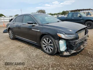 2019 Lincoln Continental Standard with VIN 1LN6L9PK0K5606588, listed as a Copart auction lot 70713414 with 48,797 mi miles and Salvage Title. Bid and sale history available at carsss.com. Image 4.