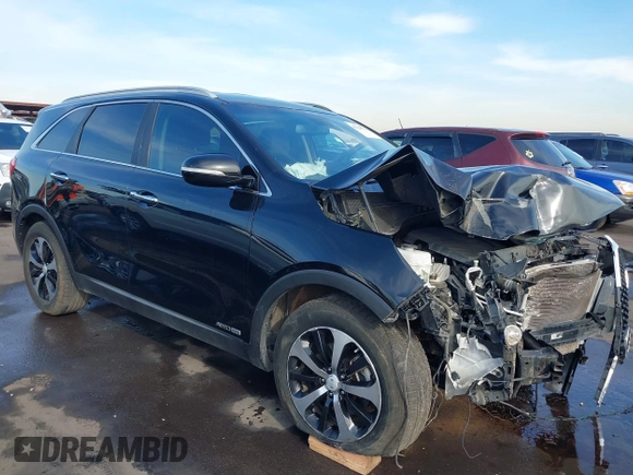 2017 Kia Sorento EX with VIN 5XYPHDA55HG233354, listed as a IAAI auction lot 41128779 with 122,058 mi miles and . Bid and sale history available at DreamBid. Image 1.