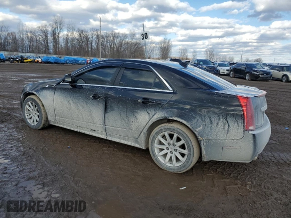 2012 Cadillac CTS with VIN 1G6DC5E57C0144713, listed as a Copart auction lot 47096495 with 144,580 mi miles and Clean Title. Bid and sale history available at DreamBid. Image 2.