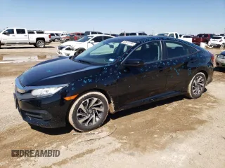 2017 Honda Civic Sedan EX with VIN 19XFC2F74HE051814, listed as a Copart auction lot 50676794 with 88,836 mi miles and Clean Title. Bid and sale history available at carsss.com. Image 1.