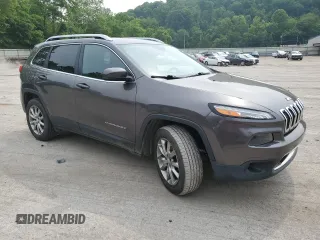 2018 Jeep Cherokee Limited with VIN 1C4PJMDB4JD608869, listed as a Copart auction lot 60962805 with 75,600 mi miles and Salvage title. Bid and sale history available at DreamBid. Image 4.