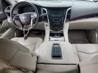 2015 Cadillac Escalade Luxury with VIN 1GYS4MKJ9FR518097, listed as a Copart auction lot 66408384 with 0 mi miles and Salvage Title. Bid and sale history available at carsss.com. Image 8.