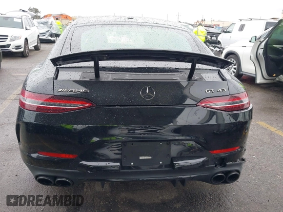 2022 Mercedes-Benz AMG GT 43 z VIN W1K7X5KB7NA048401, wystawiony jako IAAI lot #41805470 z przebiegiem 118 033 mil mil oraz . Historia ofert i sprzedaży dostępna na DreamBid. Obrazek 17.