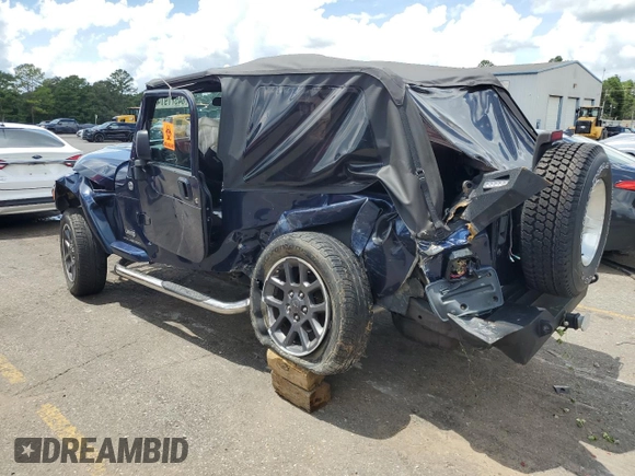 2006 Jeep Wrangler Unlimited LWB with VIN 1J4FA44S36P766549, listed as a Copart auction lot 64577974 with 0 mi miles and Salvage Title. Bid and sale history available at carsss.com. Image 2.