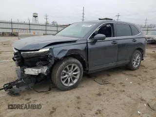 2025 Honda CR-V EX-L with VIN 7FARS4H75SE008095, listed as a Copart auction lot 42639555 with 9,309 mi miles and Salvage Title. Bid and sale history available at DreamBid. Image 1.