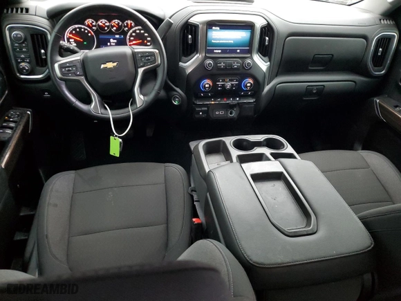 2020 Chevrolet Silverado 1500 LT with VIN 3GCUYDET8LG435207, listed as a Copart auction lot 43178525 with 57,361 mi miles and Clean Title. Bid and sale history available at carsss.com. Image 8.