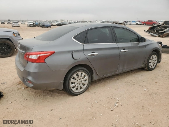 2017 Nissan Sentra SV with VIN 3N1AB7AP2HY297845, listed as a Copart auction lot 44380375 with 85,751 mi miles and Salvage Title. Bid and sale history available at carsss.com. Image 3.