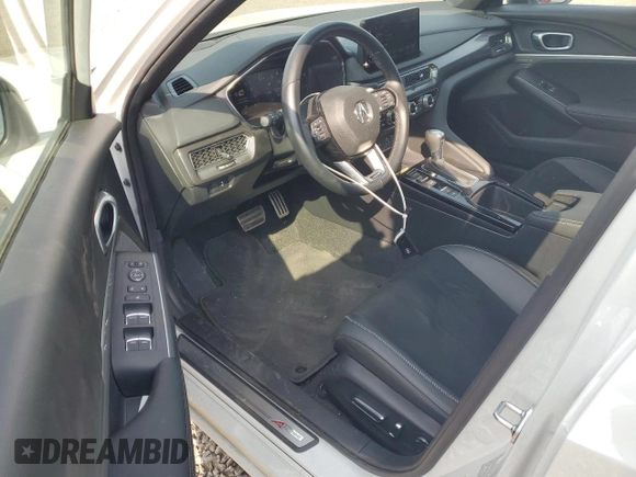 2024 Acura Integra Technology with VIN 19UDE4H64RA012647, listed as a Copart auction lot 48589755 with 10,299 mi miles and Salvage title. Bid and sale history available at DreamBid. Image 8.