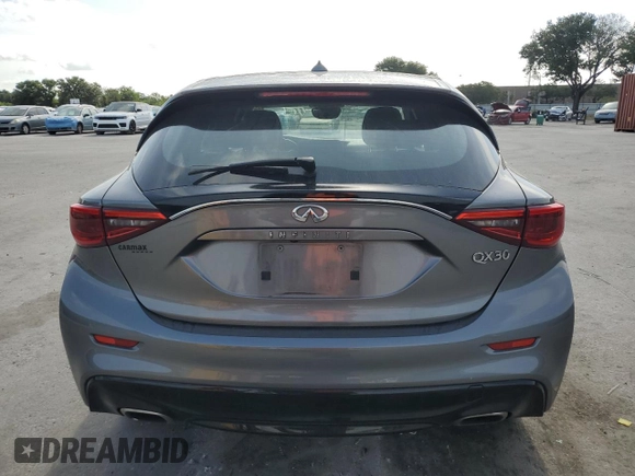 2018 Infiniti QX30 Luxury with VIN SJKCH5CP2JA057398, listed as a Copart auction lot 54543755 with 99,058 mi miles and Clean title. Bid and sale history available at DreamBid. Image 6.
