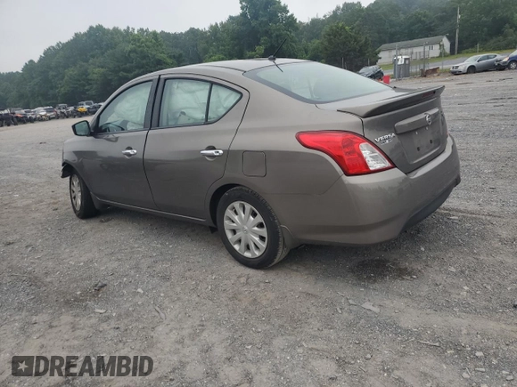 2017 Nissan Versa S with VIN 3N1CN7AP8HL830052, listed as a Copart auction lot 64096095 with 94,002 mi miles and Salvage title. Bid and sale history available at DreamBid. Image 2.