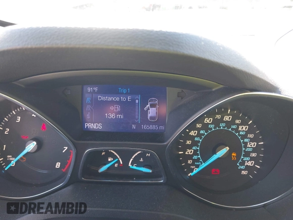 2013 Ford Escape SE with VIN 1FMCU0GX5DUB56405, listed as a IAAI auction lot 41829491 with 165,885 mi miles. Bid and sale history available at carsss.com. Image 7.