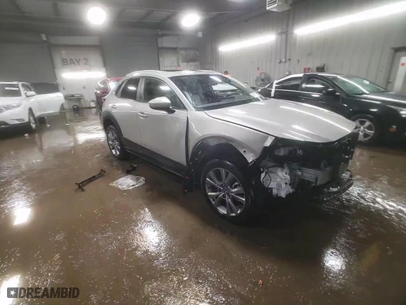 2022 Mazda CX-30 2.5 S Preferred Package with VIN 3MVDMBCL7NM458435, listed as a Copart auction lot 49167215 with 0 mi miles and Salvage Title. Bid and sale history available at carsss.com. Image 14.