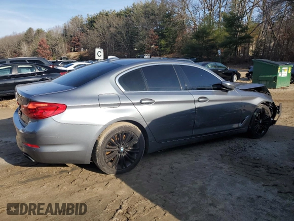 2020 BMW 5 Series 540i xDrive with VIN WBAJS3C04LCD80474, listed as a Copart auction lot 84909444 with Not provided miles and Clean title. Bid and sale history available at DreamBid. Image 3.