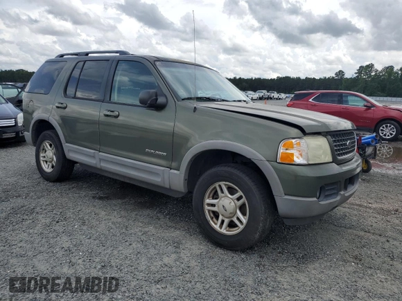 2002 Ford Explorer XLT with VIN 1FMZU73K92UD46007, listed as a Copart auction lot 59318385 with 158,313 mi miles and Salvage title. Bid and sale history available at DreamBid. Image 4.