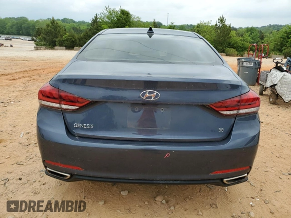 2015 Hyundai Genesis 3.8L z VIN KMHGN4JE9FU078694, wystawiony jako Copart lot #54191745 z przebiegiem 24 755 mil mil oraz Szkoda całkowita • Salvage title. Historia ofert i sprzedaży dostępna na DreamBid. Obrazek 6.