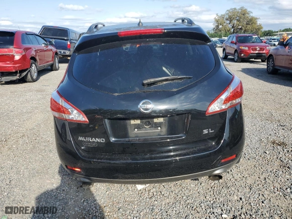 2014 Nissan Murano SL with VIN JN8AZ1MU3EW402195, listed as a Copart auction lot 52236175 with 170,352 mi miles and Salvage Title. Bid and sale history available at carsss.com. Image 6.