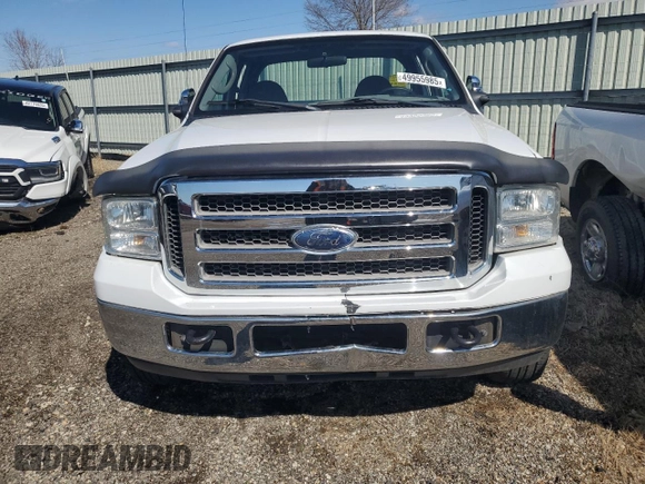 2006 Ford Super Duty F-250 XL with VIN 1FTSX21536EC15233, listed as a Copart auction lot 49955985 with 0 mi miles and Salvage Title. Bid and sale history available at carsss.com. Image 5.