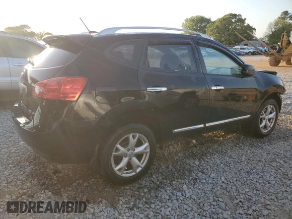 2011 Nissan Rogue SV z VIN JN8AS5MV1BW304167, wystawiony jako Copart lot #52981055 z przebiegiem 116 503 mil mil oraz Szkoda całkowita • Salvage title. Historia ofert i sprzedaży dostępna na DreamBid. Obrazek 3.