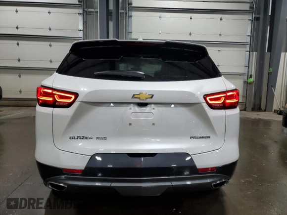 2023 Chevrolet Blazer Premier with VIN 3GNKBLRS5PS185195, listed as a Copart auction lot 80850814 with 29,230 mi miles and Salvage title. Bid and sale history available at DreamBid. Image 6.