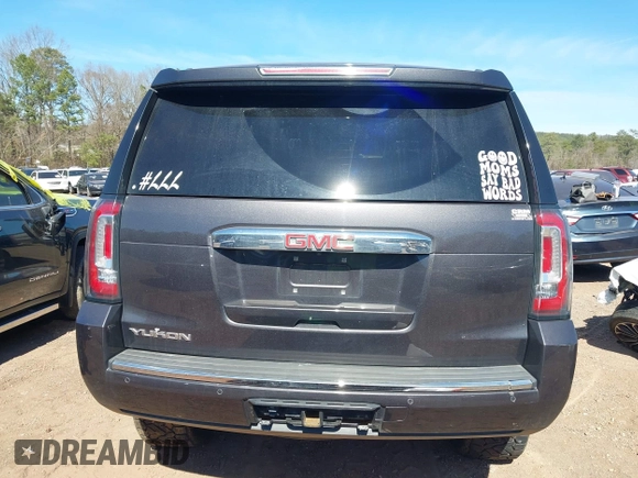 2018 GMC Yukon Denali with VIN 1GKS2CKJ6JR303263, listed as a IAAI auction lot 41633514 with 130,990 mi miles. Bid and sale history available at carsss.com. Image 15.