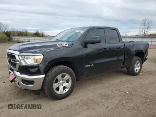 2021 Ram 1500 Big Horn z VIN 1C6SRFBT0MN699834, wystawiony jako Copart lot #54355245 z przebiegiem 45 170 mil mil oraz Szkoda całkowita • Salvage title. Historia ofert i sprzedaży dostępna na DreamBid. Obrazek 1.