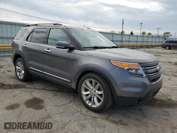2013 Ford Explorer Limited z VIN 1FM5K8F86DGB87569, wystawiony jako Copart lot #54935715 z przebiegiem 159 152 mil mil oraz Szkoda całkowita • Salvage title. Historia ofert i sprzedaży dostępna na DreamBid. Obrazek 4.