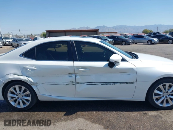 2014 Lexus IS 250 with VIN JTHBF1D20E5036112, listed as a IAAI auction lot 42619779 with 161,572 mi miles and . Bid and sale history available at DreamBid. Image 13.