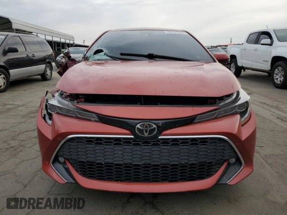 2019 Toyota Corolla Hatchback SE with VIN JTNK4RBE9K3028919, listed as a Copart auction lot 65791694 with 83,981 mi miles and Salvage Title. Bid and sale history available at carsss.com. Image 5.