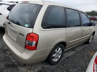 2000 Mazda MPV DX with VIN JM3LW28G0Y0109070, listed as a Copart auction lot 74203814 with Not Provided miles and Salvage Title. Bid and sale history available at carsss.com. Image 3.