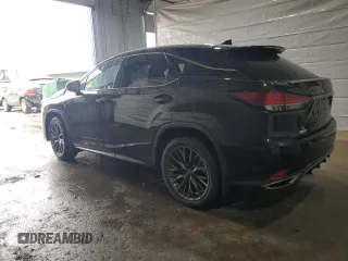 2022 Lexus RX with VIN 2T2YZMDA4NC366040, listed as a Copart auction lot 47463295 with 25,276 mi miles and Salvage Title. Bid and sale history available at carsss.com. Image 2.
