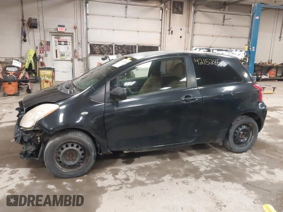 2008 Toyota Yaris with VIN JTDJT923285196299, listed as a IAAI auction lot 42152850 with 214,238 mi miles. Bid and sale history available at carsss.com. Image 13.