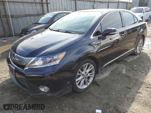 2010 Lexus HS 250h with VIN JTHBB1BA2A2027767, listed as a Copart auction lot 42797315 with 125,621 mi miles and Clean Title. Bid and sale history available at DreamBid. Image 1.