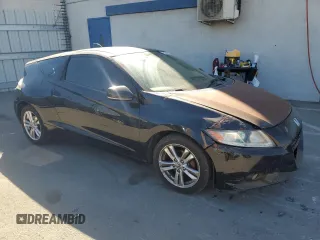 2012 Honda CR-Z EX with VIN JHMZF1C63CS000805, listed as a Copart auction lot 78887454 with 137,276 mi miles and Salvage title. Bid and sale history available at DreamBid. Image 4.