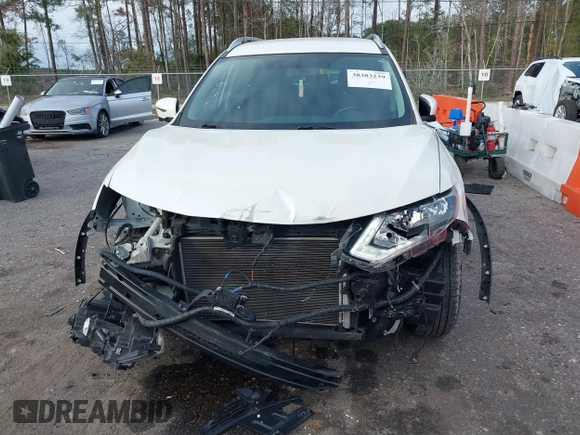 2018 Nissan Rogue S with VIN KNMAT2MT5JP594833, listed as a IAAI auction lot 38383239 with 133,466 mi miles and . Bid and sale history available at carsss.com. Image 12.