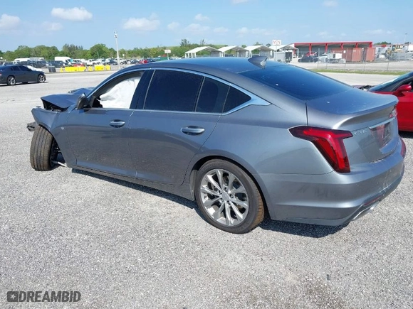 2022 Cadillac CT5 Premium Luxury with VIN 1G6DN5RK8N0117274, listed as a IAAI auction lot 40798383 with 28,848 mi miles. Bid and sale history available at carsss.com. Image 3.
