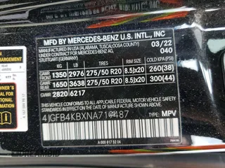 2022 Mercedes-Benz GLE 350 z VIN 4JGFB4KBXNA719487, wystawiony jako Copart lot #59056005 z przebiegiem Nie podano mil oraz Nie do naprawy • Non repairable. Historia ofert i sprzedaży dostępna na DreamBid. Obrazek 13.