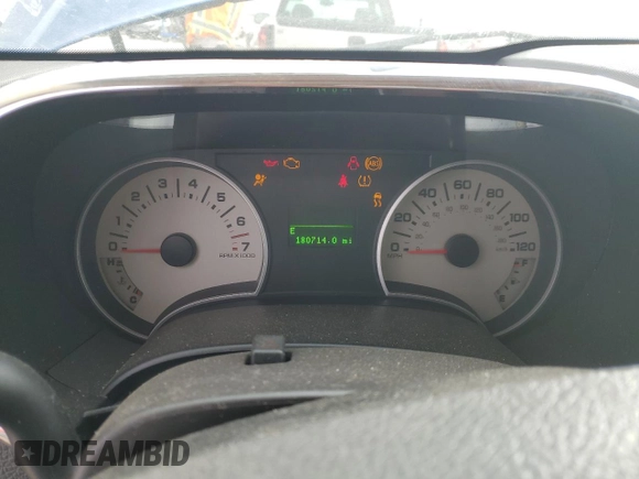 2010 Ford Explorer Limited with VIN 1FMEU7FE7AUA30673, listed as a Copart auction lot 47500935 with 180,714 mi miles and Clean title. Bid and sale history available at DreamBid. Image 9.